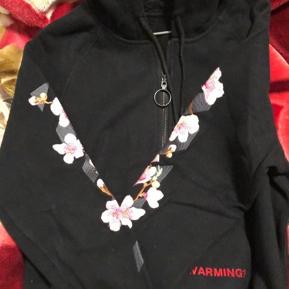 Off- white global warming Sakura hoodie - Picture 3 of 5